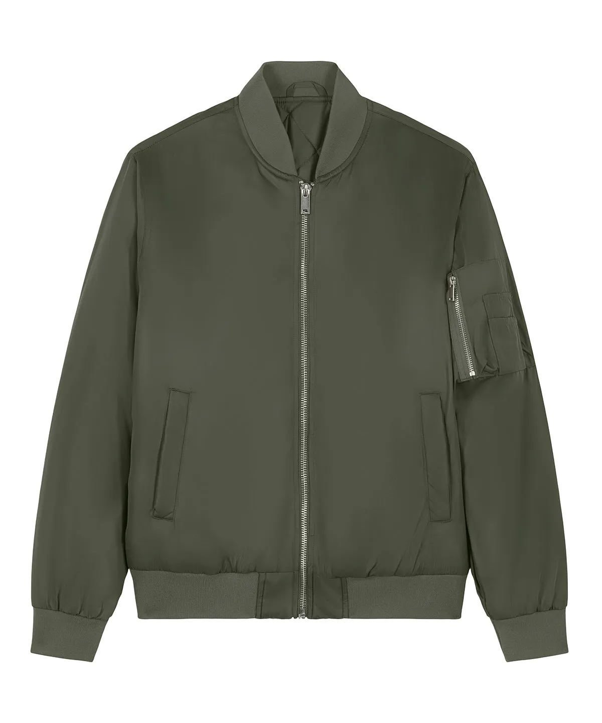 Recycled Bomber Jacket: Unisex